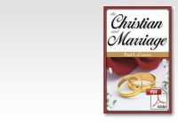 Christian and Marriage